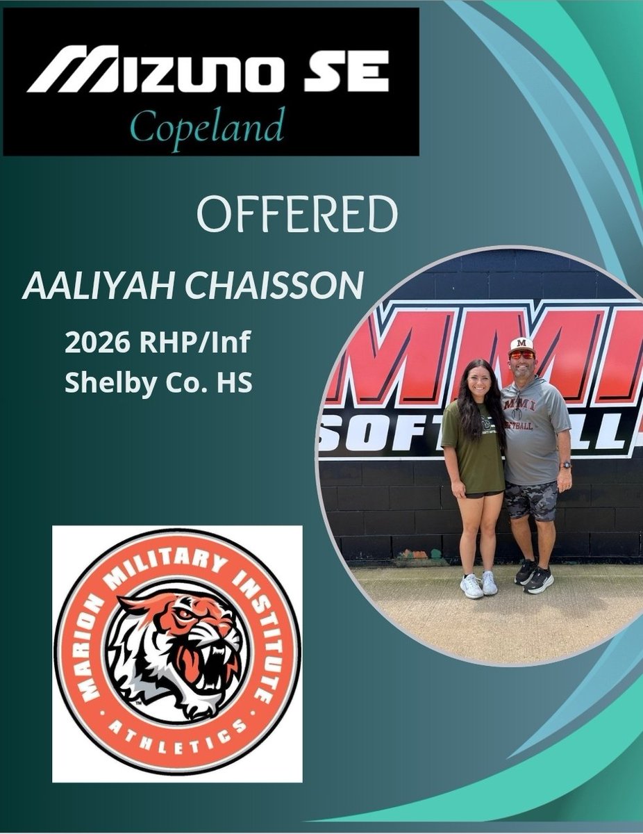 SE18uCopeland's tweet photo. Congrats to @AaliyahChaisson on her offer from Coach Jeff with MMI!Go do BIG things! https://t.co/i3SFXsYOqY