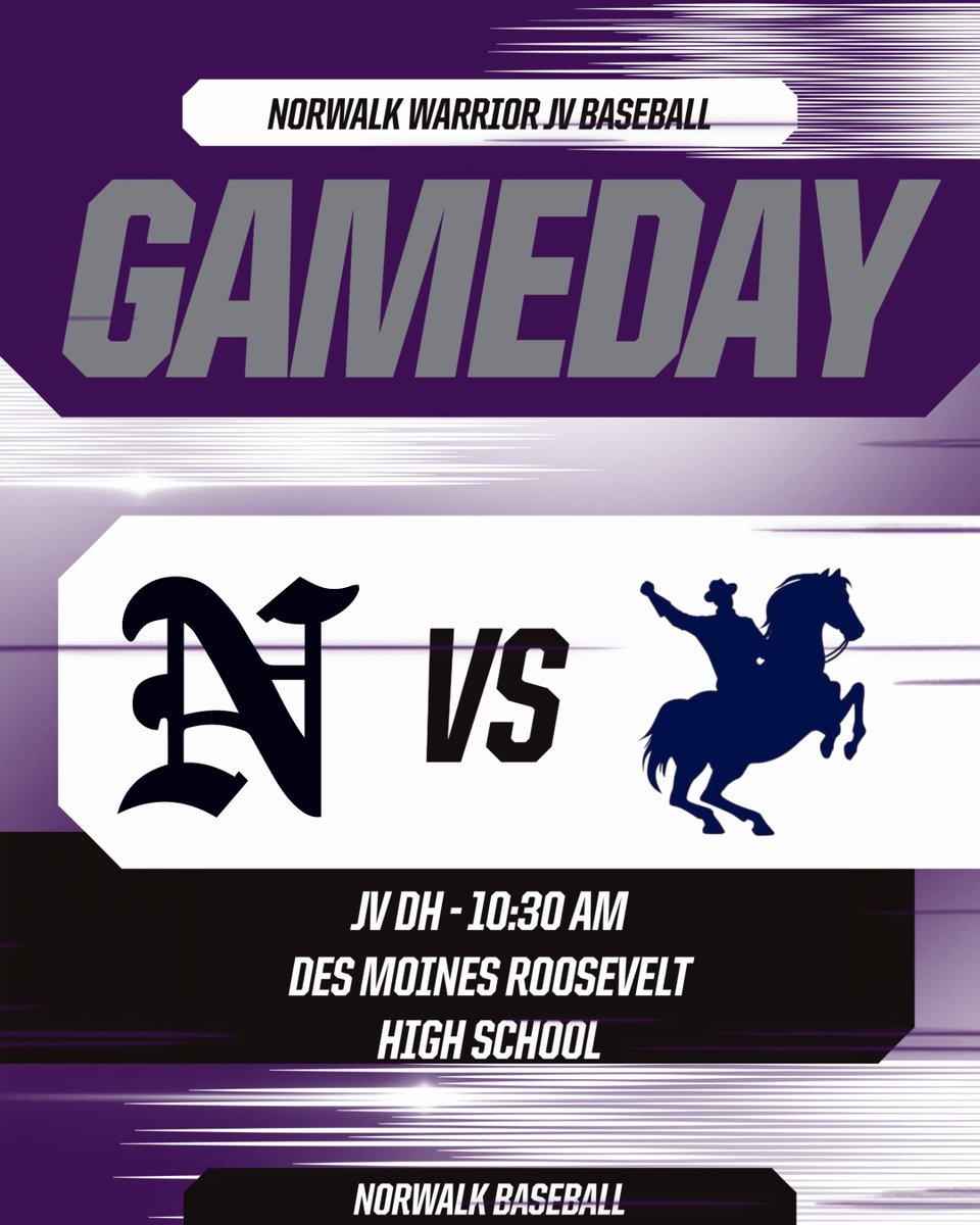 JV DH at Roosevelt
10:30 AM