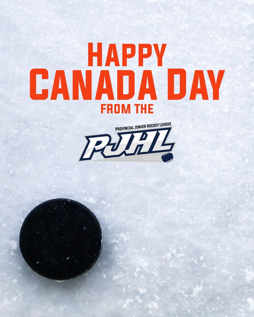 Happy Canada Day from the PJHL! 🇨🇦