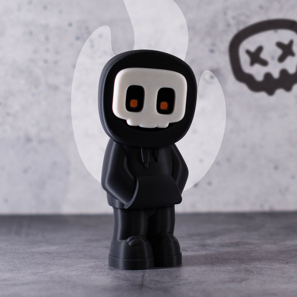 Can't keep this fella in stock

Scorch is my latest designer toy creation 🔥