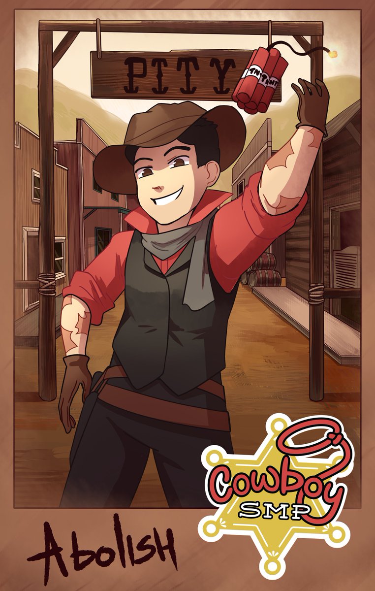 POWCreations's tweet image. Please welcome @AbolishRegret &amp;amp; @ImaShepLive 

What will these two Town Residents get up to?

Watch them try to survive The Wild West... Saturday, July 5th @ 12pm ET | 5pm BST

#CowboySMP