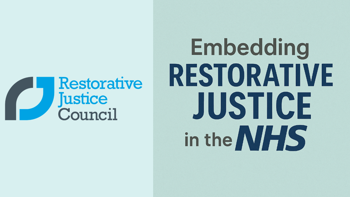 Just published my latest piece on becoming a restorative organisation — this time with a focus on the NHS. How do we shift from blame to healing in one of our most vital institutions? Read here: restorativejustice.org.uk/blog/embedding…