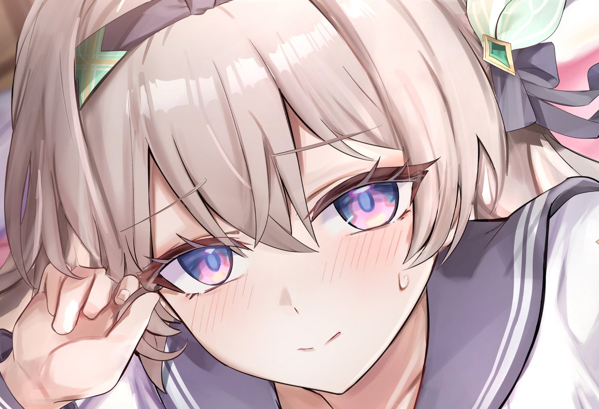 新しい衣装のホタルちゃん描いてる