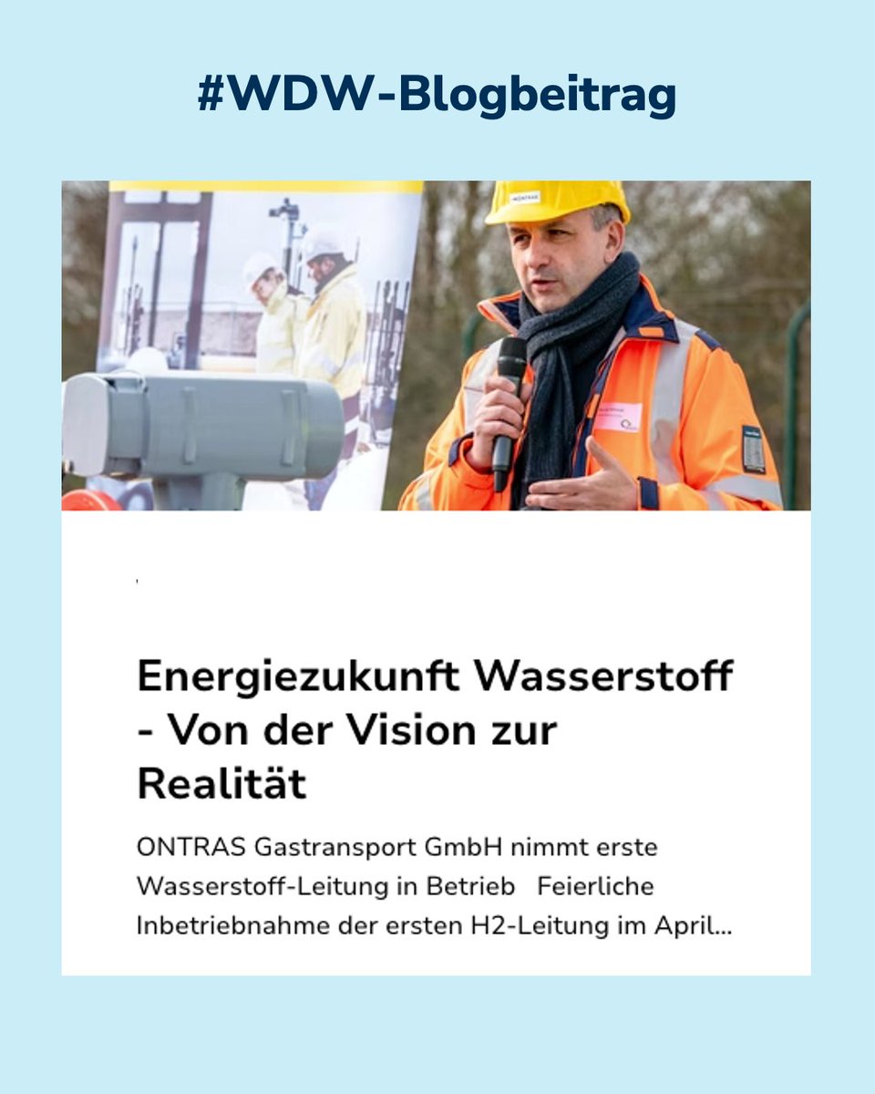 Woche_des_H2's tweet image. #WDW-Blog
Der Energiepark Bad Lauchstädt wurde im Jahr 2019 gestartet, um beispielhaft die gesamte Wertschöpfungskette für grünen Wasserstoff abzubilden. Und er war Teil der #WDW2025.
Der Blogbeitrag von ONTRAS führt uns von der Vision zur Realität: linkedin.com/feed/update/ur…