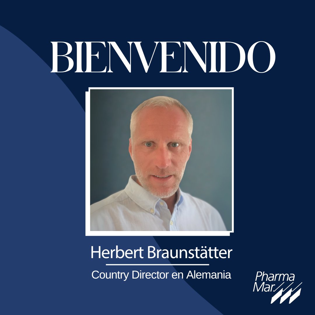 PhrmMar's tweet image. Herbert Braunstätter se incorpora a PharmaMar como Country Director en Alemania.
Aporta una amplia experiencia y un claro enfoque en las personas y en la consecución de resultados. Desde este puesto, liderará nuestra actividad comercial en el país, impulsando el acceso a nuevas…