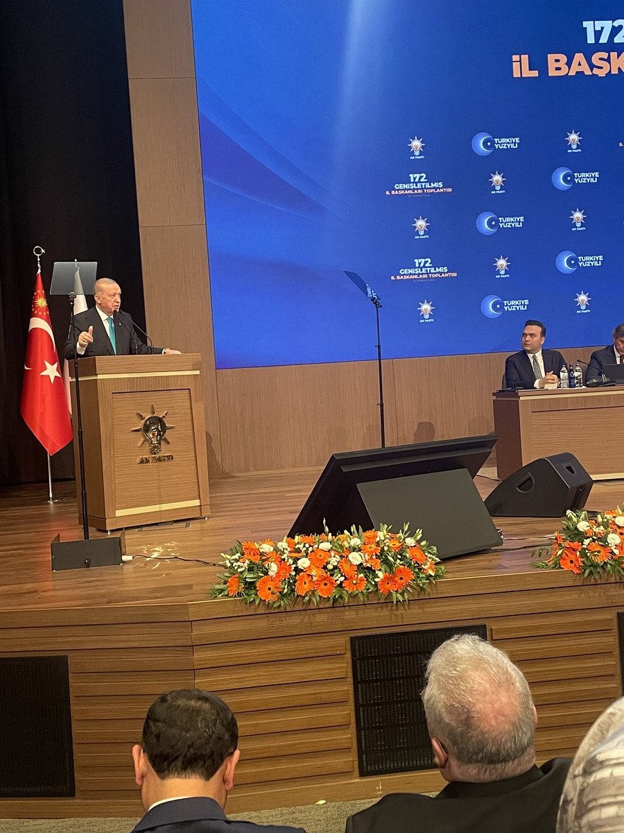 Zeki Tutlubük (@avzekitutlubuk) on Twitter photo Genel Başkanımız ve Cumhurbaşkanımız Sn. <a href="/RTErdogan/">Recep Tayyip Erdoğan</a> ’ın başkanlığında 172. Genişletilmiş İl Başkanları Toplantımızı gerçekleştiriyoruz. Genel Başkanımız ve Cumhurbaşkanımız Sn. <a href="/RTErdogan/">Recep Tayyip Erdoğan</a> ’ın başkanlığında 172. Genişletilmiş İl Başkanları Toplantımızı gerçekleştiriyoruz.