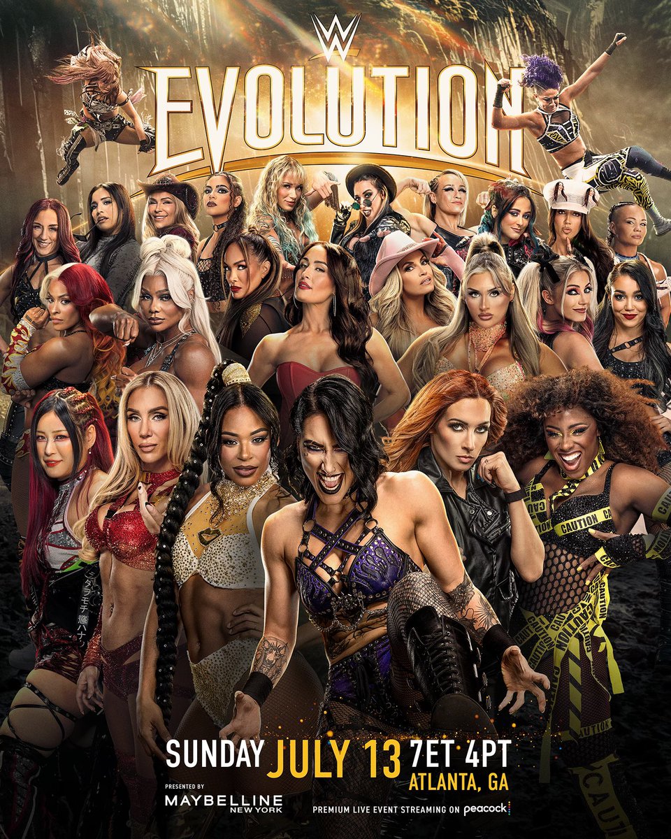 Le poster officiel de WWE Evolution 2025 !

#WWEEvolution