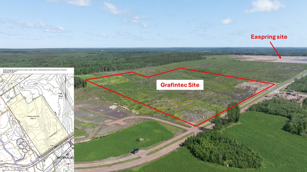 (1/3) #BEM’s wholly owned Finnish subsidiary, <a href="/Grafintec/">Grafintec Oy</a>, has signed an initial 12-month site reservation agreement with the City of Kotka in southern Finland, with the possibility for extensions, marking a major step in the establishment of the GAMP ➡️ londonstockexchange.com/news-article/B…
