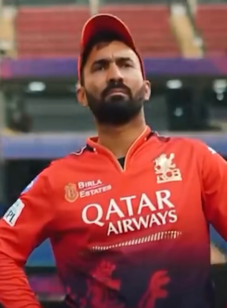 Dinesh Karthik the man who changed RCB completely. Forever grateful ❤️