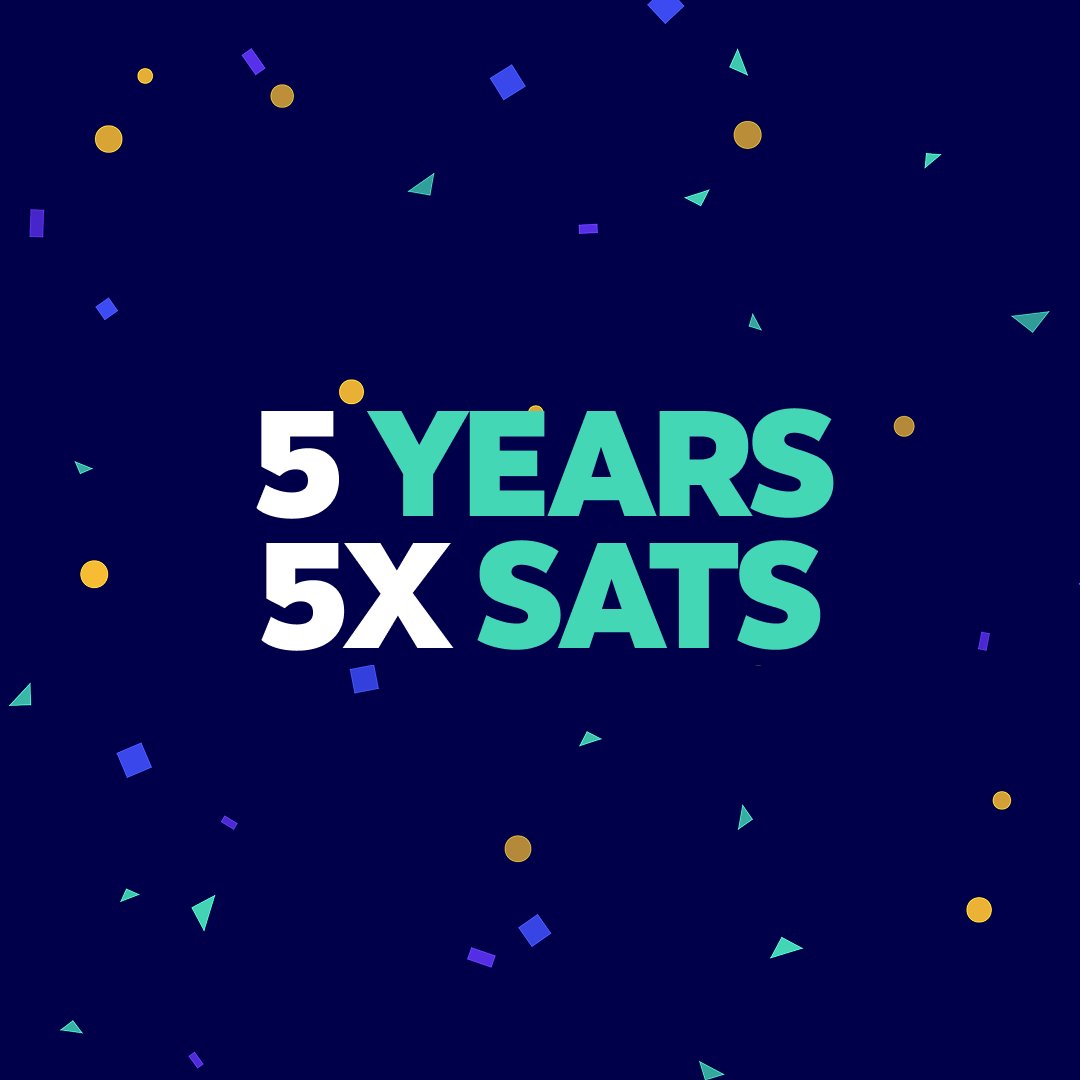 choicebyKT's tweet image. Itโs our fifth birthday! ๐
To celebrate, weโre matching 5X sats for every $1 you transfer or rollover from a legacy custodian into your Choice account.
Get started between now and 7/31 for eligibility.