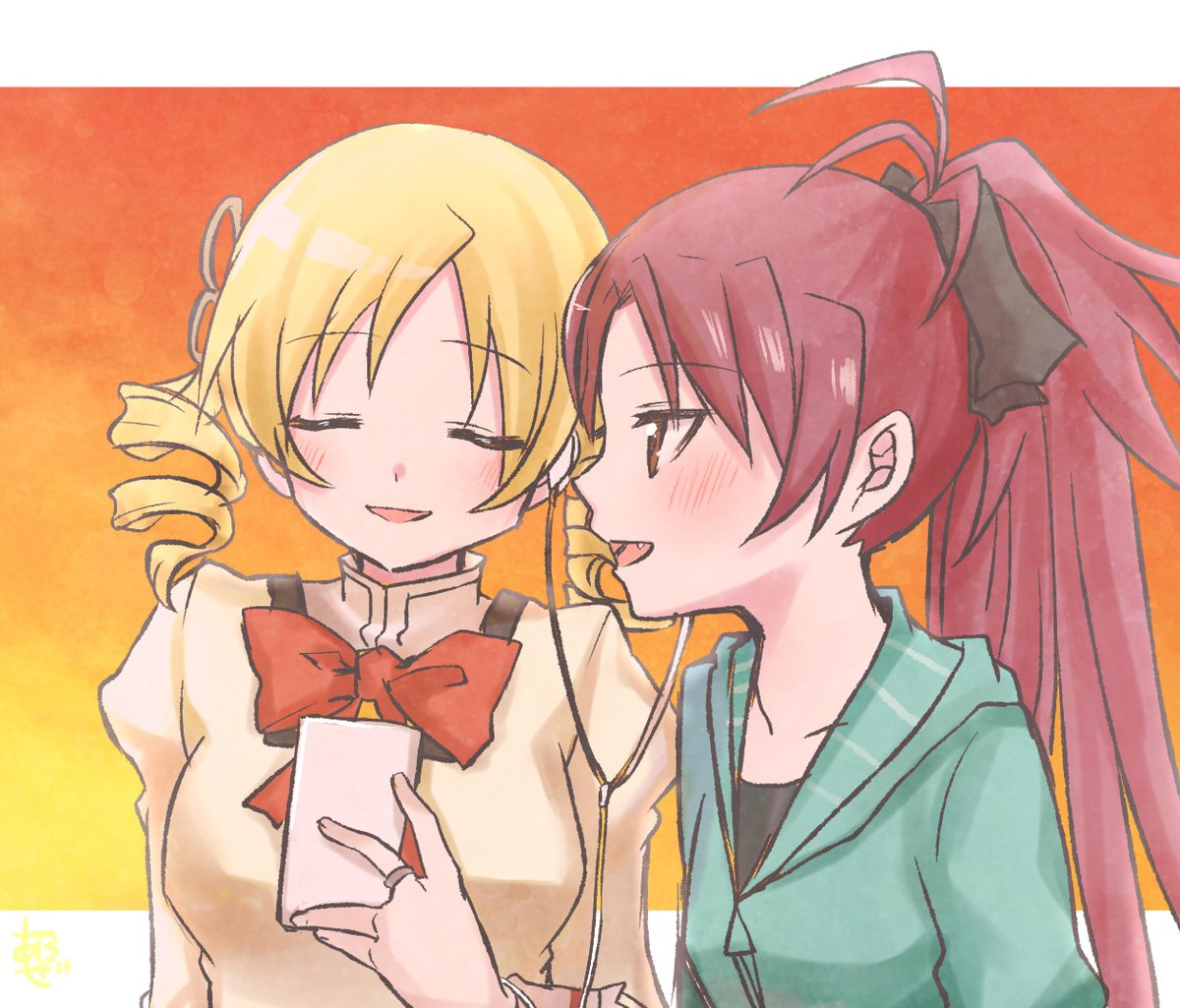 _panda_u_k's tweet image. ふたりの時間。
#まどマギ