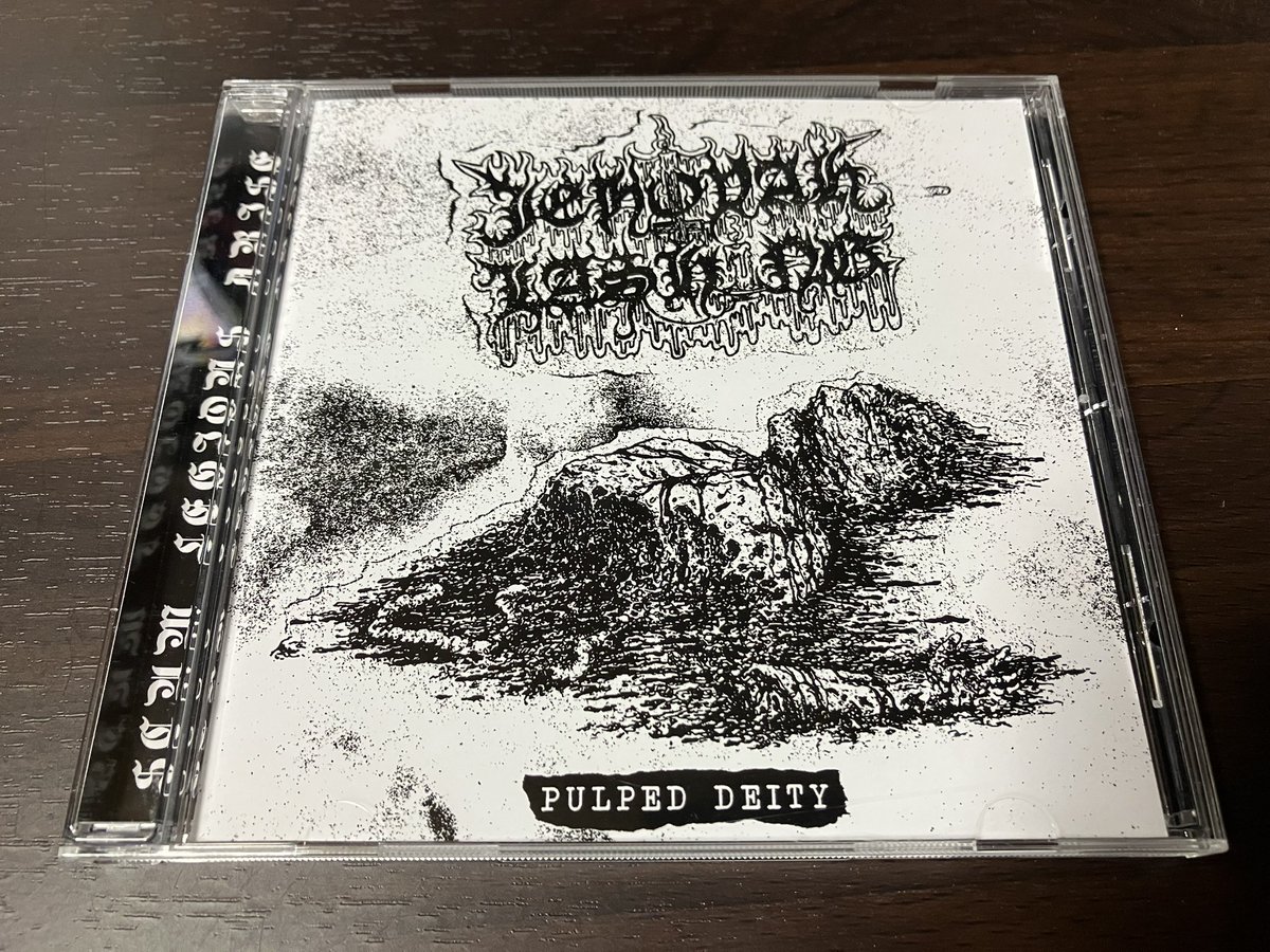 アメリカ産ブラック/グラインド Jehovah Lashing の2024年2ndアルバム！このCDには2023年の1stアルバムも丸っと収録されており全37曲のディスコグラフィー盤になっています！ベスチャルブラックにグラインドコア要素を少々加えたような野獣サウンド！ドラムのT.B.氏はD-BeatゴアのMorgue Tarでも活躍！