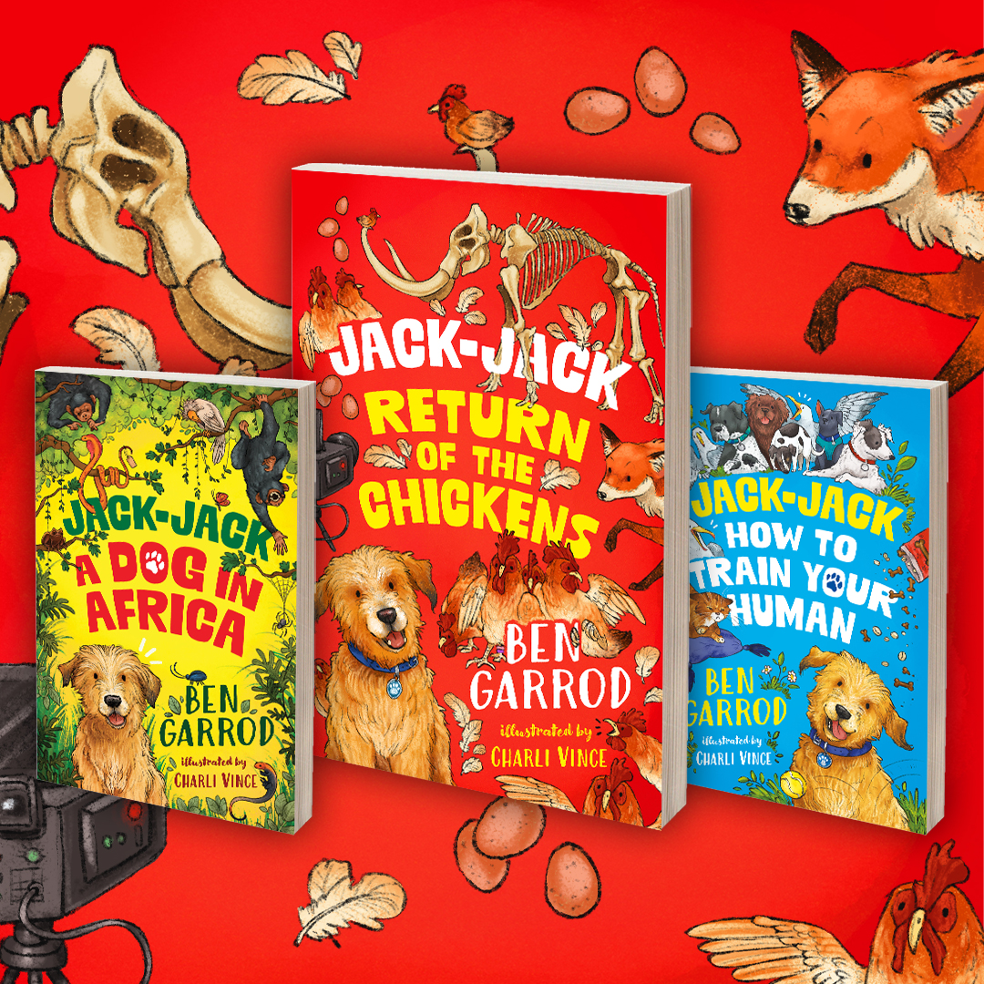 _ZephyrBooks's tweet image. Happy International Jokes Day! 🃏
Why not spend it with Jack-Jack, the world's coolest dog, in this laugh-out-loud series for 7+?
@ben_garrod ✏️