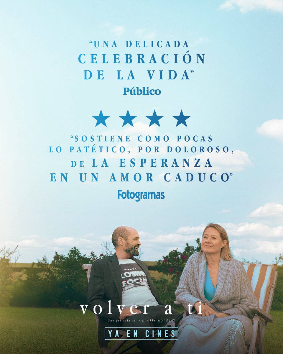 Este #MartesSénior os esperamos con el corazón abierto.

#VolverATi 🎬 YA EN CINES
avalon.me/peliculas/volv…