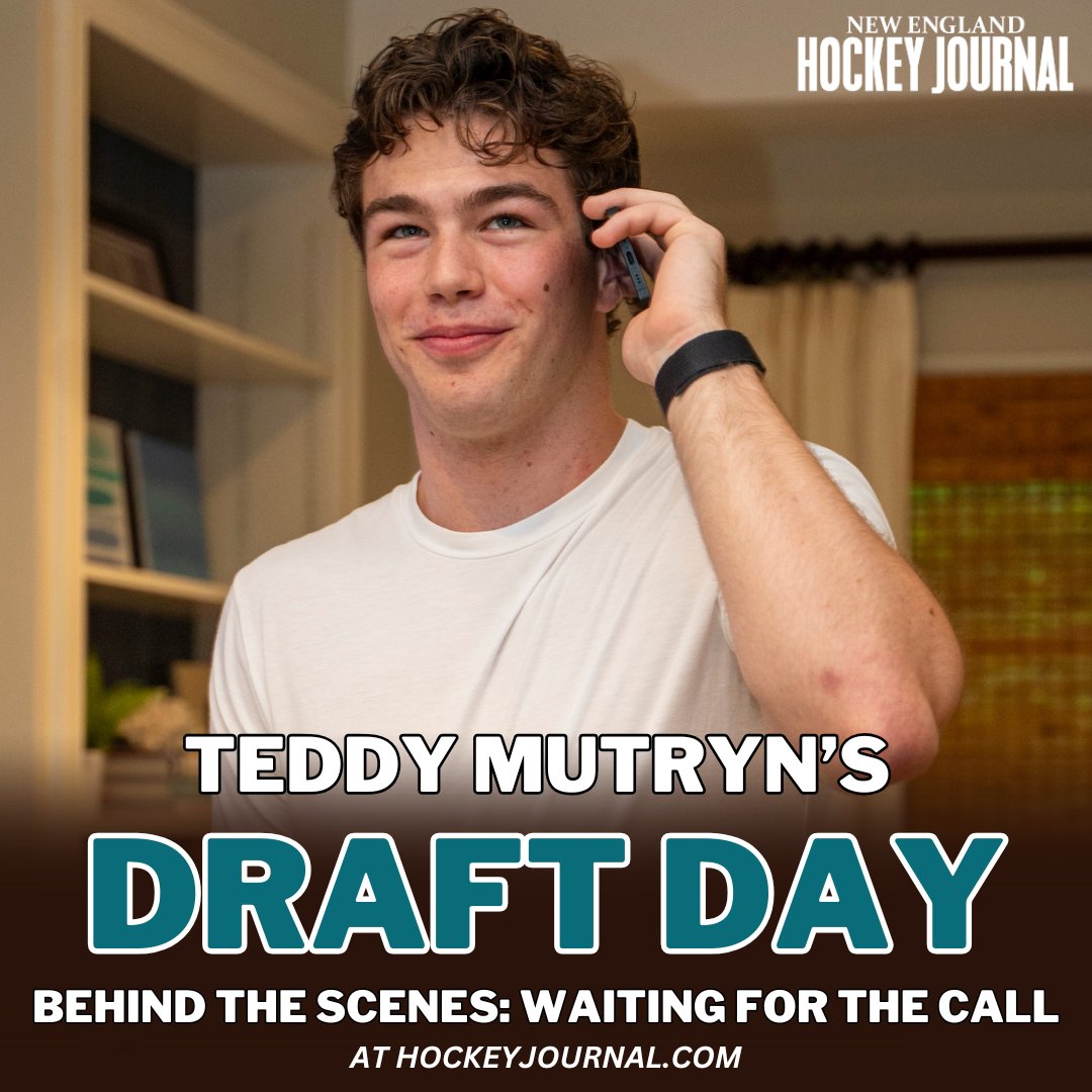 "I feel like this is a form of torture." 

Behind the scenes of what it was like waiting for Teddy Mutryn to be picked in the NHL Draft. 

From <a href="/EvanMarinofsky/">Evan Marinofsky</a>: hockeyjournal.com/inside-teddy-m…