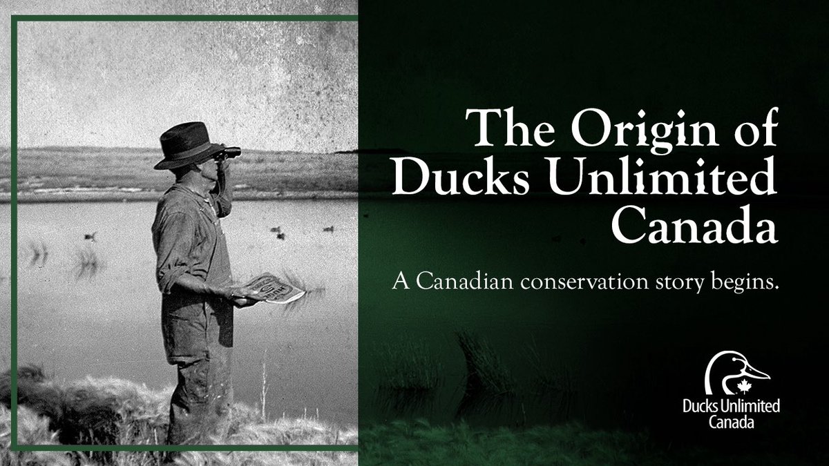 We teamed up with our friends at <a href="/ducanada/">Ducks Unlimited CAN</a> to take a look at their fascinating past. Click here to watch: youtu.be/W8D2hZfdaLk?si…