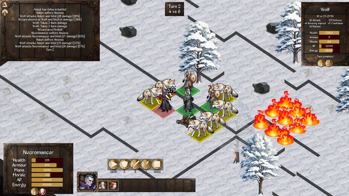 The turn-based tactics roguelite game SEPULCRUM has been released for PC. More details here:

entertainment-factor.blogspot.com/2025/07/sepulc…

#games #videogames #gaming #pcgames #pcgaming #indiegame #indiegames #sepulcrum #tactics #roguelite #turnbased #strategy <a href="/MdhSoftware/">MDH Software</a>