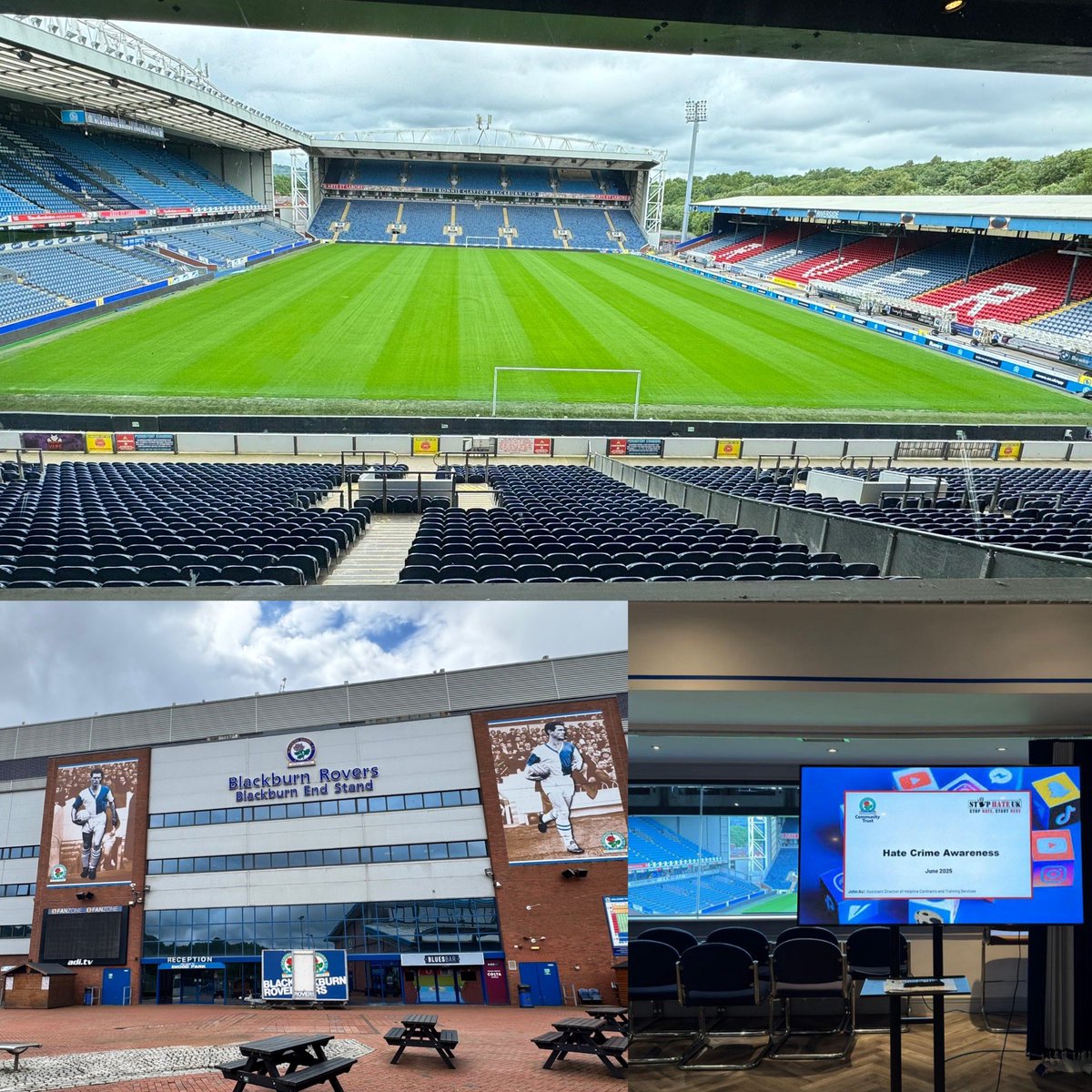 stophateuk's tweet image. Saturday we were at @Rovers supporting @BRFCTrust deliver activities in the community especially with young people. #hatecrime awareness sessions delivered, well received & lots of interaction by attendees. Thanx to Trust staff/ vols for your support & making us welcome!
