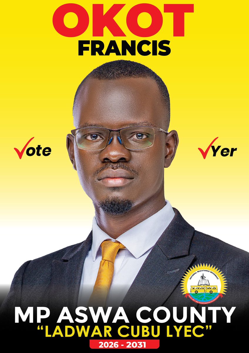 Francis Okot(La’Paicho) (@francisok0t1) on Twitter photo Behold the Roadmap for NRM joint campaign for Aswa County Member of Parliament.
<a href="/KagutaMuseveni/">Yoweri K Museveni</a> <a href="/mkainerugaba/">Muhoozi Kainerugaba</a> <a href="/TodwongR/">Todwong Richard</a> <a href="/BalaamBarugahar/">Barugahara Balaam Ateenyi.</a> <a href="/ChrisOchen1/">K𝗿𝗶𝘇 ᒍ𝘂𝗱𝗲 🇦🇺🇺🇬</a> <a href="/odida_jackson/">Odida Jackson</a> <a href="/nbstv/">NBS Television</a> <a href="/ntvuganda/">NTV UGANDA</a> <a href="/ubctvuganda/">UBC UGANDA</a> <a href="/nilepostnews/">Nile Post</a> <a href="/WanLuoTv/">Wan Luo Tv</a> <a href="/OremoOdwee/">OREMO ODWEE (OO)🇺🇬🇬🇭</a> Behold the Roadmap for NRM joint campaign for Aswa County Member of Parliament.
<a href="/KagutaMuseveni/">Yoweri K Museveni</a> <a href="/mkainerugaba/">Muhoozi Kainerugaba</a> <a href="/TodwongR/">Todwong Richard</a> <a href="/BalaamBarugahar/">Barugahara Balaam Ateenyi.</a> <a href="/ChrisOchen1/">K𝗿𝗶𝘇 ᒍ𝘂𝗱𝗲 🇦🇺🇺🇬</a> <a href="/odida_jackson/">Odida Jackson</a> <a href="/nbstv/">NBS Television</a> <a href="/ntvuganda/">NTV UGANDA</a> <a href="/ubctvuganda/">UBC UGANDA</a> <a href="/nilepostnews/">Nile Post</a> <a href="/WanLuoTv/">Wan Luo Tv</a> <a href="/OremoOdwee/">OREMO ODWEE (OO)🇺🇬🇬🇭</a>