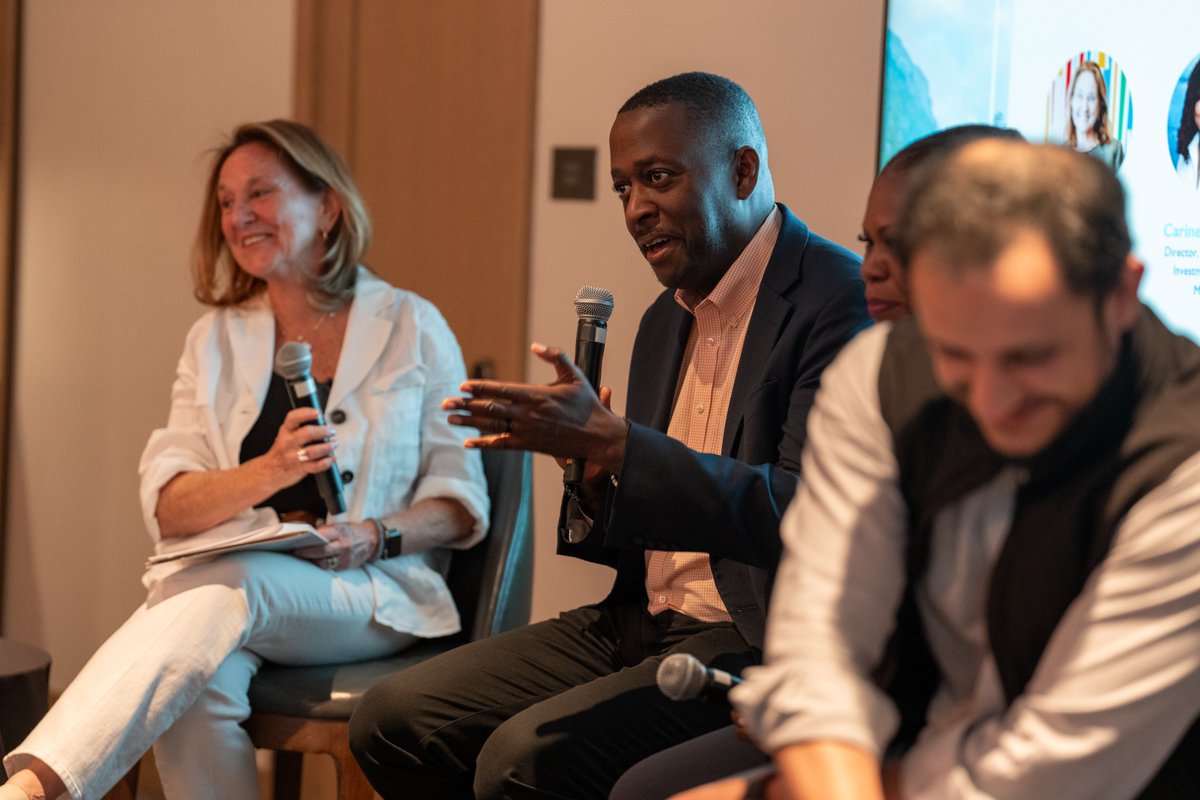aspeninnovators's tweet image. On June 24, we held a panel “Bridging Gaps: Partnerships to Expand Access to Health” with @Merck.
Our panelists explored how trust, shared purpose, and flexible, long-term investments are key to building partnerships that can withstand complexity—and deliver real impact.