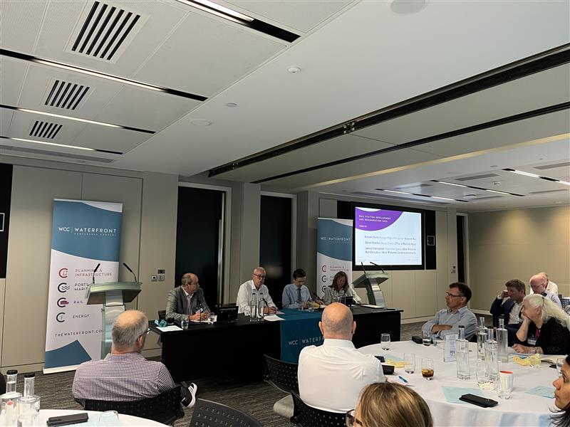 The final panel of the day discuss establishing effective partnerships to drive projects forward. The panel includes Kirsten Durie from <a href="/networkrail/">Network Rail</a>, Steve Fletcher from <a href="/railandroad/">ORR</a> and James Callingham from <a href="/WMRailExecutive/">West Midlands Rail Executive</a> / <a href="/WestMids_CA/">West Midlands Combined Authority</a>  #Stations25