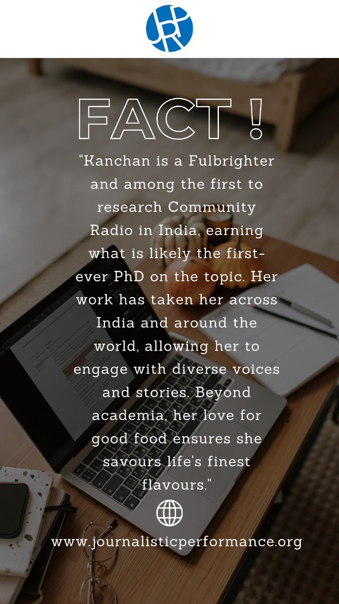 🇮🇳 India – Kanchan K. Malik
India joins the JRP’s third wave! We’re honored to have Kanchan K. Malik representing India in this global endeavor. Wishing you great success, Kanchan!