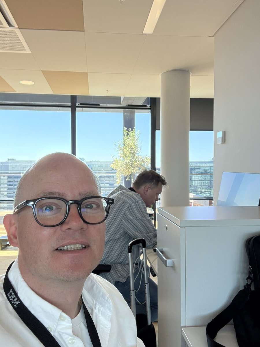 First day at <a href="/IBM/">IBM</a> visiting the Copenhagen office and picking up my badge. Dont worry we will keep on open source work with <a href="/ApacheCamel/">Apache Camel</a> and the other Java tech such as <a href="/QuarkusIO/">Quarkus</a> (yes its <a href="/maxandersen/">Max Rydahl Andersen</a> in the background)