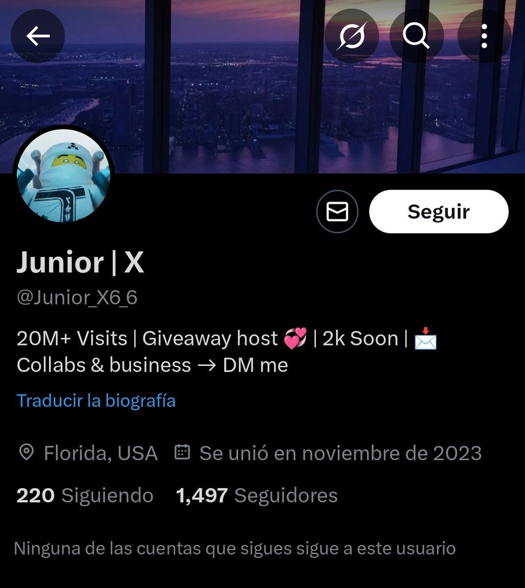 Changing Name Tag doesn't affect us to find you 🤡

New tag: @x6_junior
