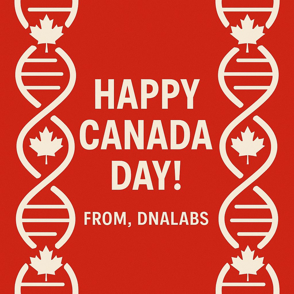 #happycanadaday 🇨🇦❤️

Since 2016, our Toronto-born team has been on a mission to personalize healthcare through groundbreaking genetic testing.

Here’s to health, discovery, and a future made just for you. 

Visit dnalabs.ca