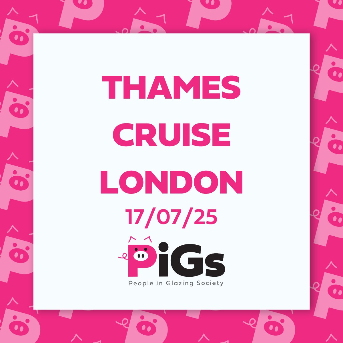 PiGs LONDON BOAT PARTY – JUST 11 TICKETS LEFT !

We have 149 people already registered for the event with 2 weeks to go. If you want tickets please book NOW! 

📆17 July 
🕔 5.45PM 
📍Departure  Westminster Millennium Pier 

 BOOK NOW:  zurl.co/YARBF