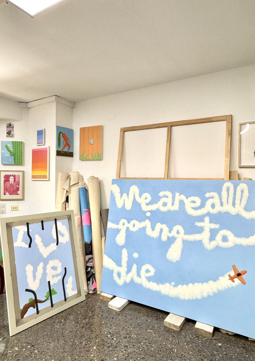 Studio mornings 🌞🌞
Keep working