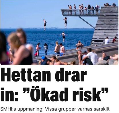 Varning: 🔥Ökad risk att bli lite solbränd💩🤣🤣🤣