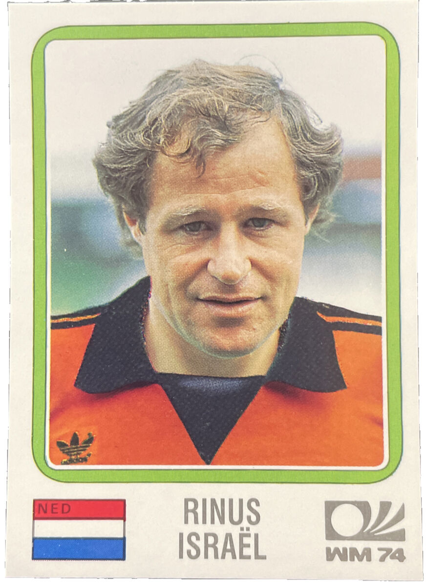 af_toe's tweet image. De tien jaar durende interlandcarrière van Rinus Israël werd afgesloten op het WK 1974. Onder welke vier bondscoaches speelde 'IJzeren Rinus' in Oranje? #voetbalquiz