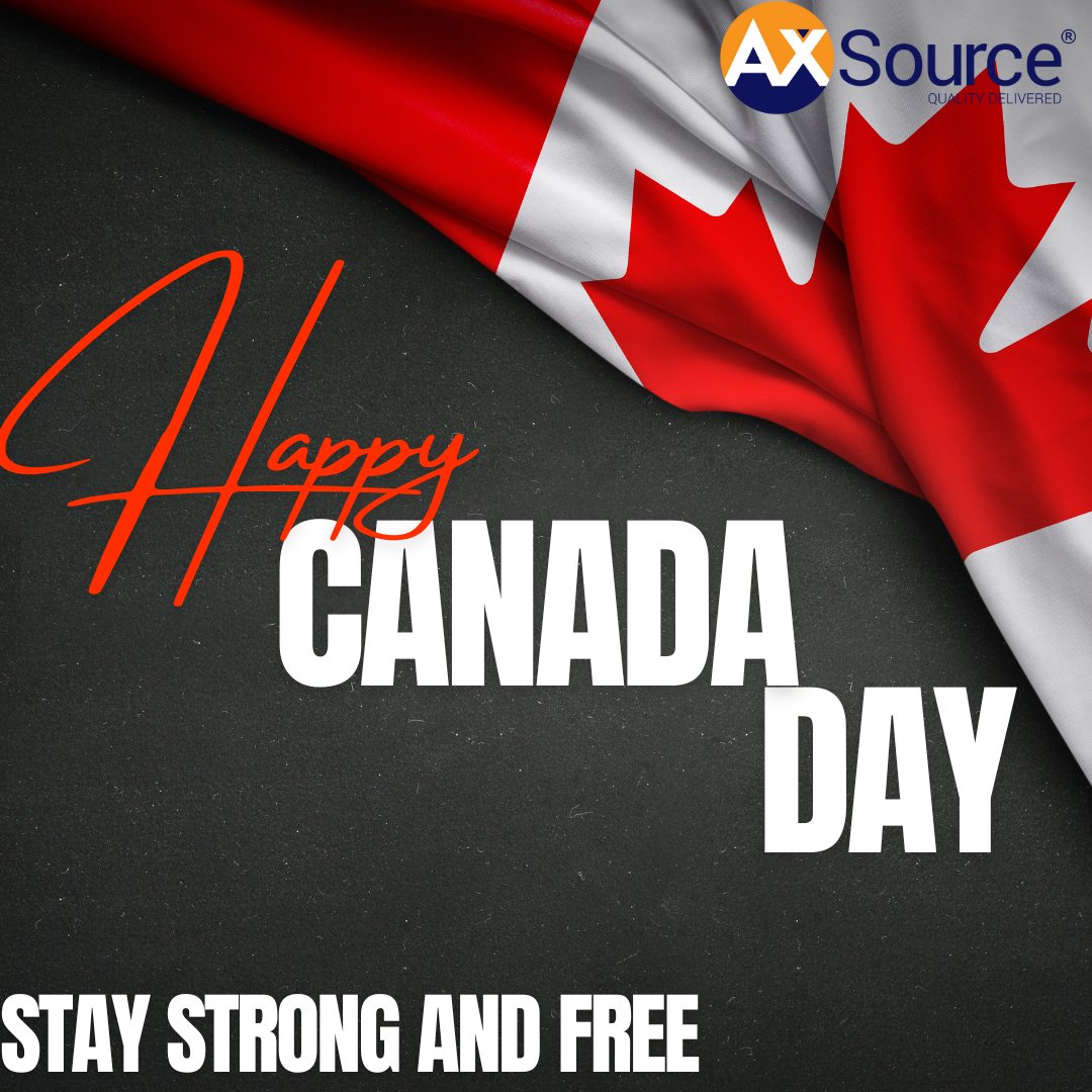 axsource's tweet image. Happy Canada Day! 🍁 Today, we celebrate the spirit of unity, diversity, and the beautiful landscapes that make our nation unique. Here&apos;s to our beautiful country, its diverse people, and the bright future ahead! 

#CanadaDay #HappyCanadaDay #ProudCanadian #AXSource #Canada
