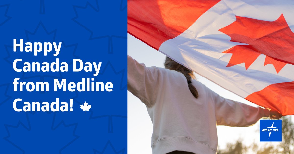Today, we proudly fly our flag and celebrate the strength, resilience, and compassion that define our great country. Serving healthcare across the country, we’re ready for Canada. #TogetherImprovingCare #CanadaDay #MedlineCanada