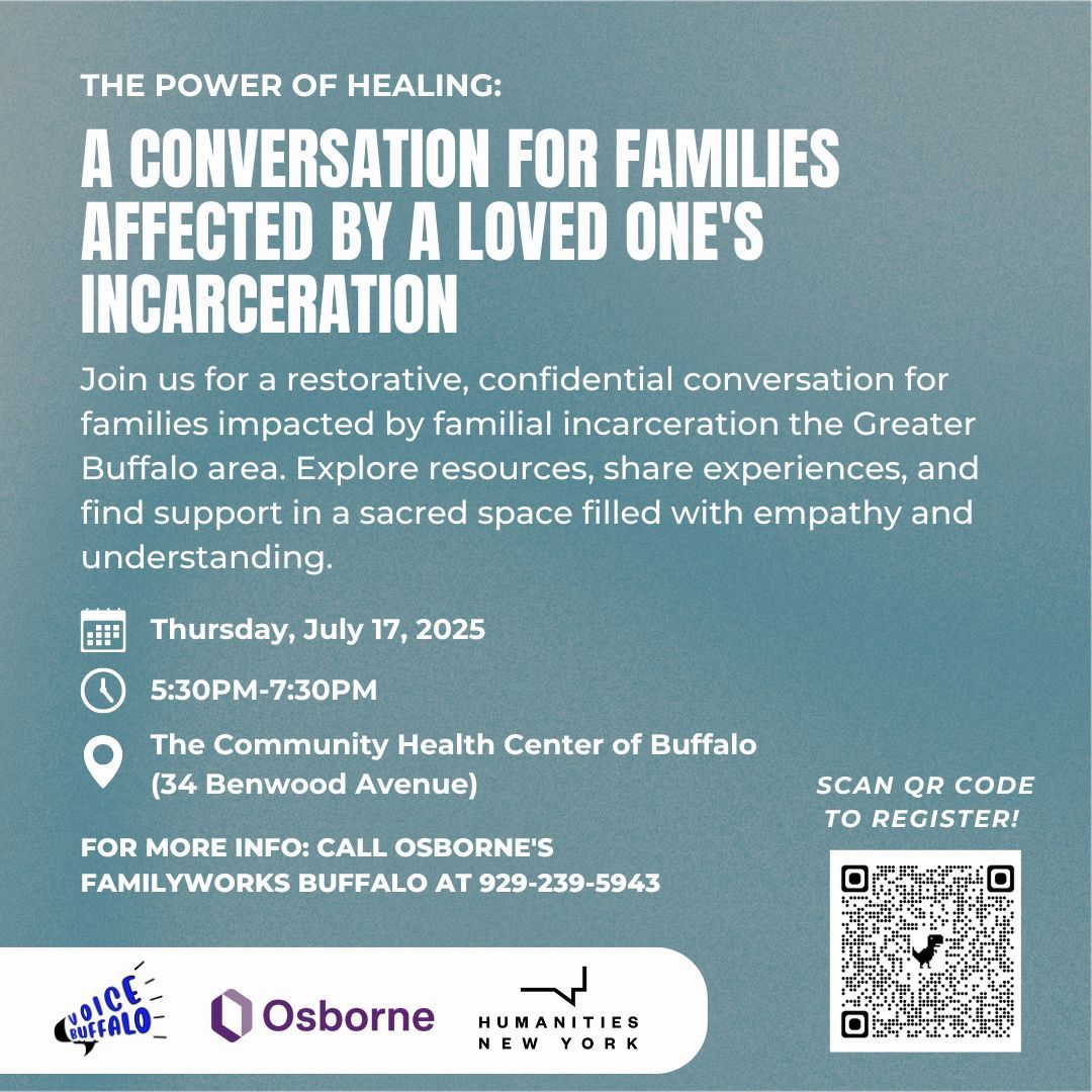 🌟 Your story is important. Join us for The Power of Healing, a space for families affected by incarceration to connect, learn, and grow through meaningful conversation and community.