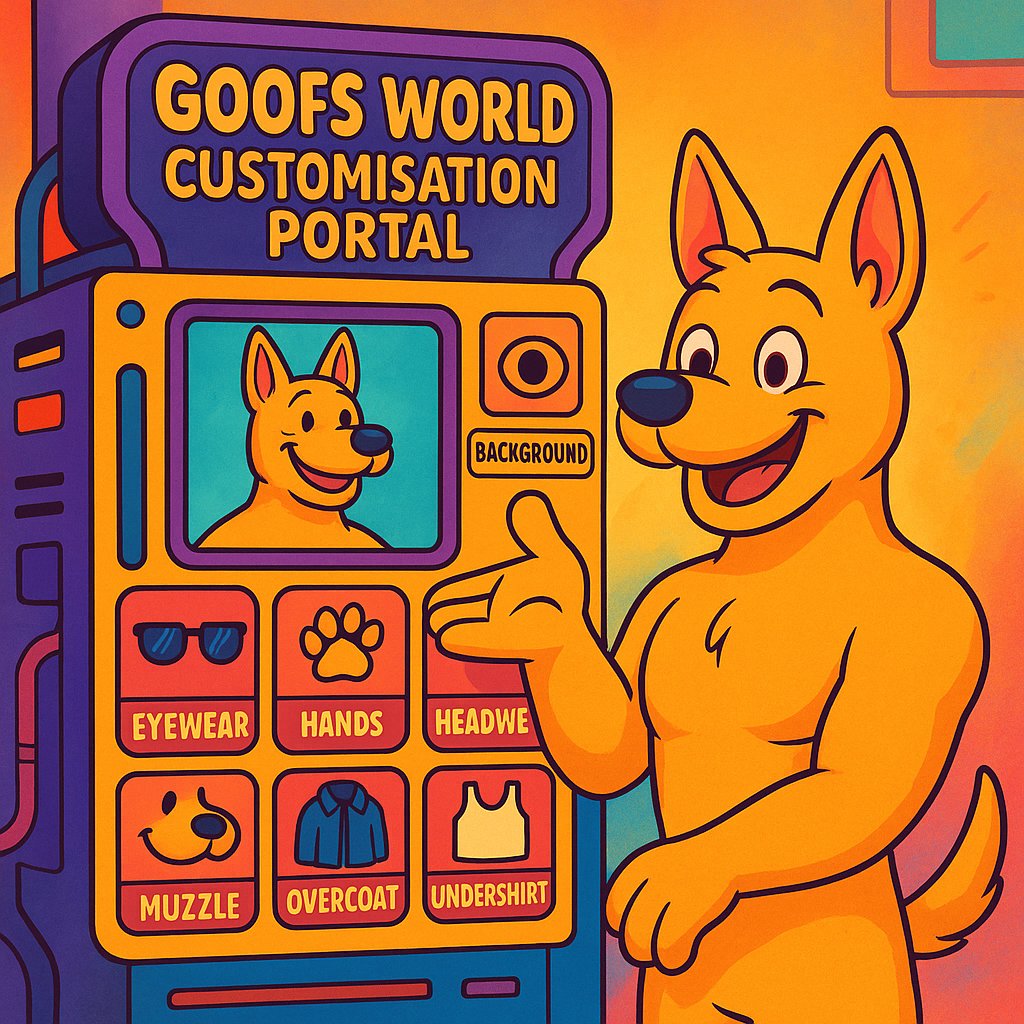 What makes your Goof unique?

We believe NFTs should be a true reflection of you. That's why customisation is a core feature of Goofs World. All for only 10A

Show us your custom style! 👇

#GoofsWorld #NFT #Cardano
