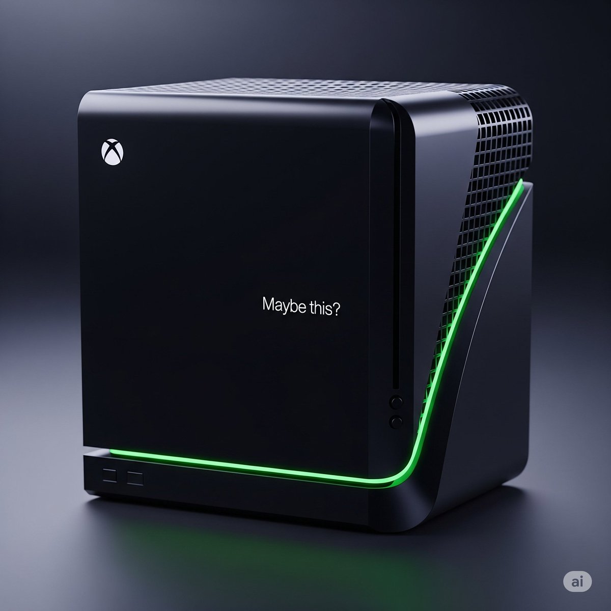 Swobbly's tweet photo. Wonder what the next Xbox console might look like? #xbox #microsoft #future #consolegaming https://t.co/IBG7oAvRBL