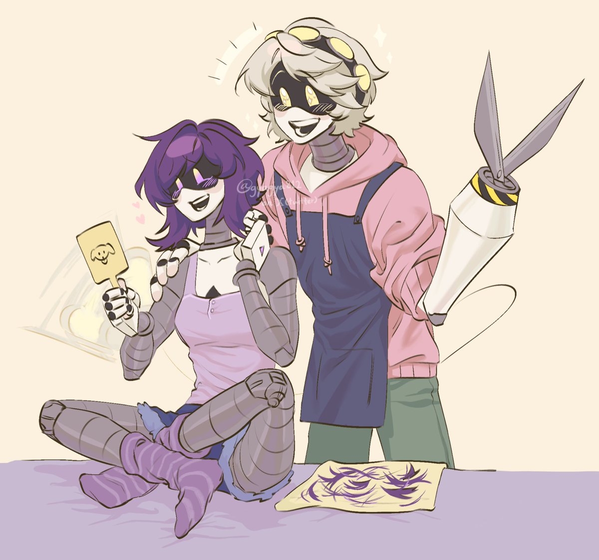 #murderdrones #Nuzi 
손에서 총도 나오는데 가위라고 못 나오겠나