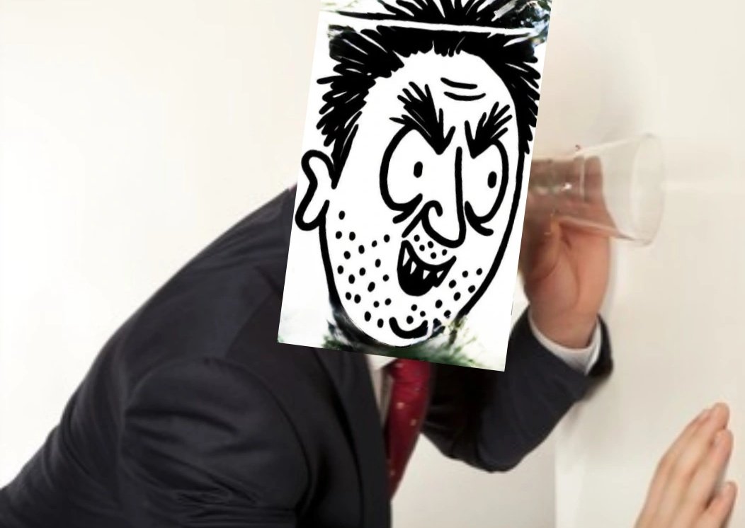 stressed out middle aged couple have just arrived at the Airbnb next door and are already tearing verbal chunks out of each other