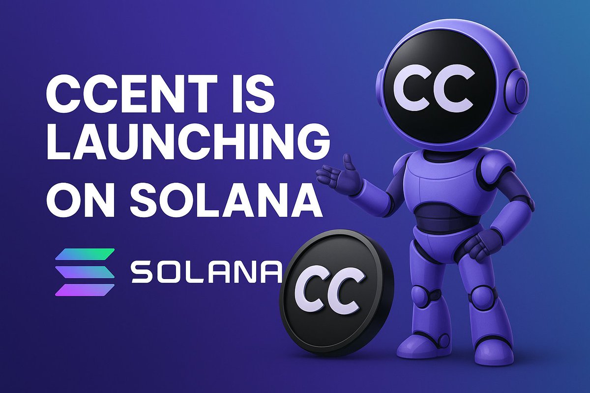 contentcentai's tweet image. CCENT IS LIVE🥳

raydium.io/swap/?inputMin…

#CCENT #Solana #Raydium #Web3 #ContentCent
