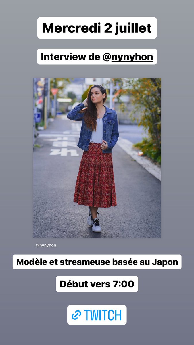 Live Twitch de demain