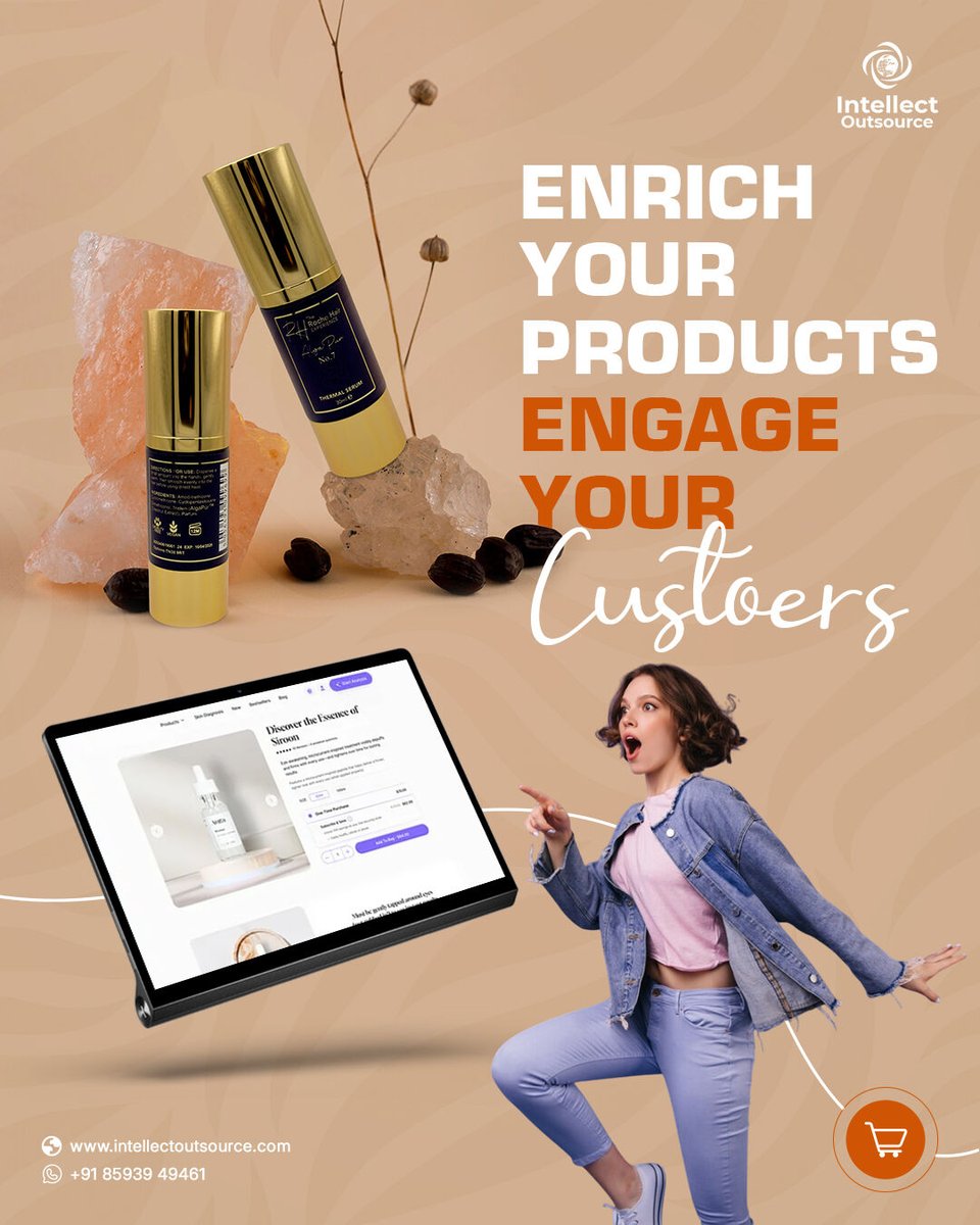 intellectecom's tweet image. Engage your customers by enhancing your product data. Use clear images and accurate details to help them make informed choices. This transparency builds trust and motivates purchases. 

#ProductData #dataenrichment #dataenhancing #BuildTrust #BoostSales #BetterCustomerExperience