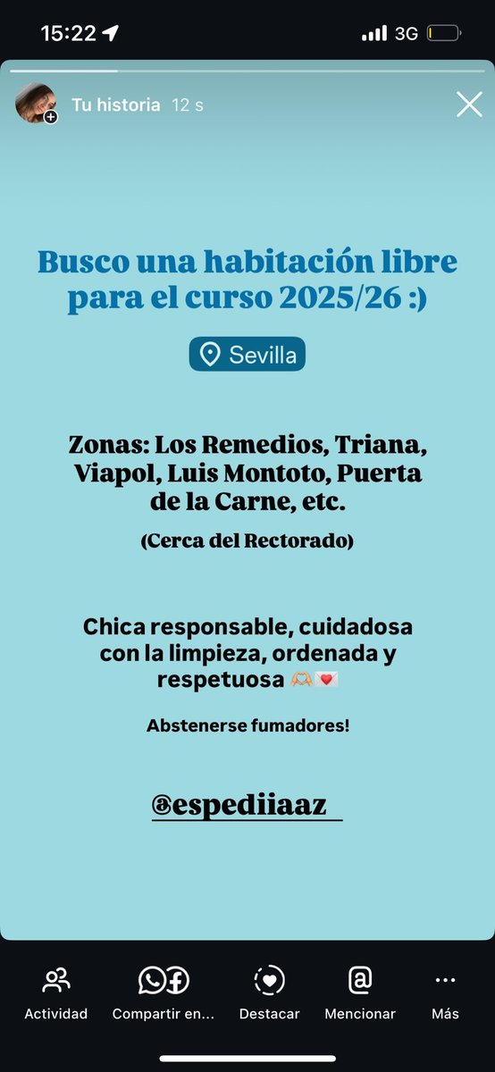 #pisosevilla #pisoUS #habitacionsevilla #queydondeestudiar2025