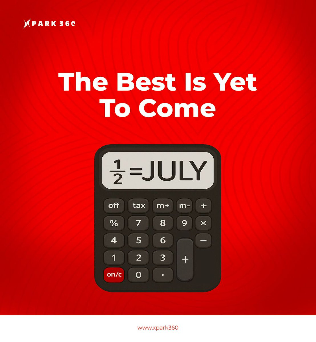 xpark360media's tweet photo. Halfway through the year, and the momentum is only getting stronger.
Happy New Month!
May this new chapter bring you happiness, growth, and plenty of joy.
#happynewmonth #welcometojuly #july2025 https://t.co/WkG2uPJj8Z