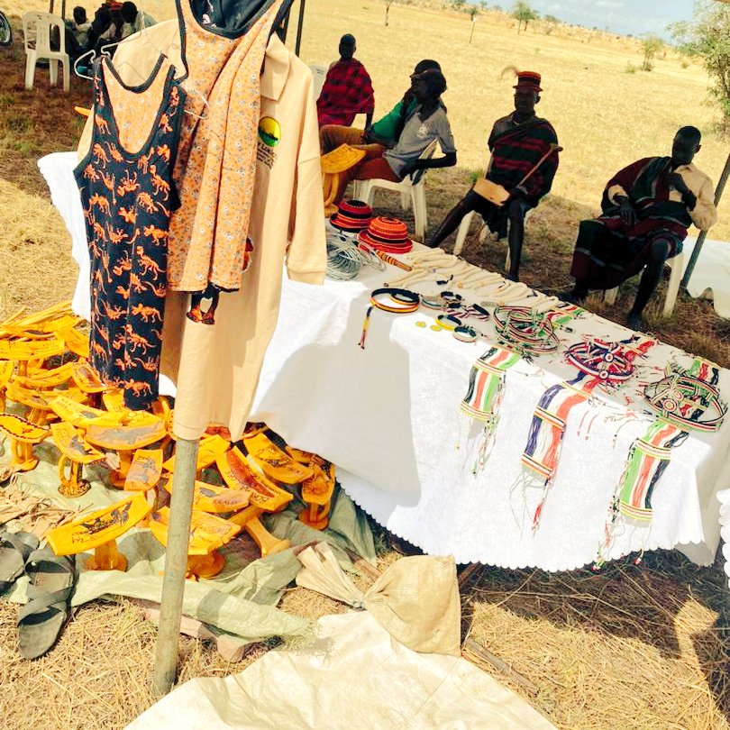 Can you identify one traditional Karimojong attire in the image below? 👇
(What’s its local name?) You could win a fully paid trip to the Conservancy!