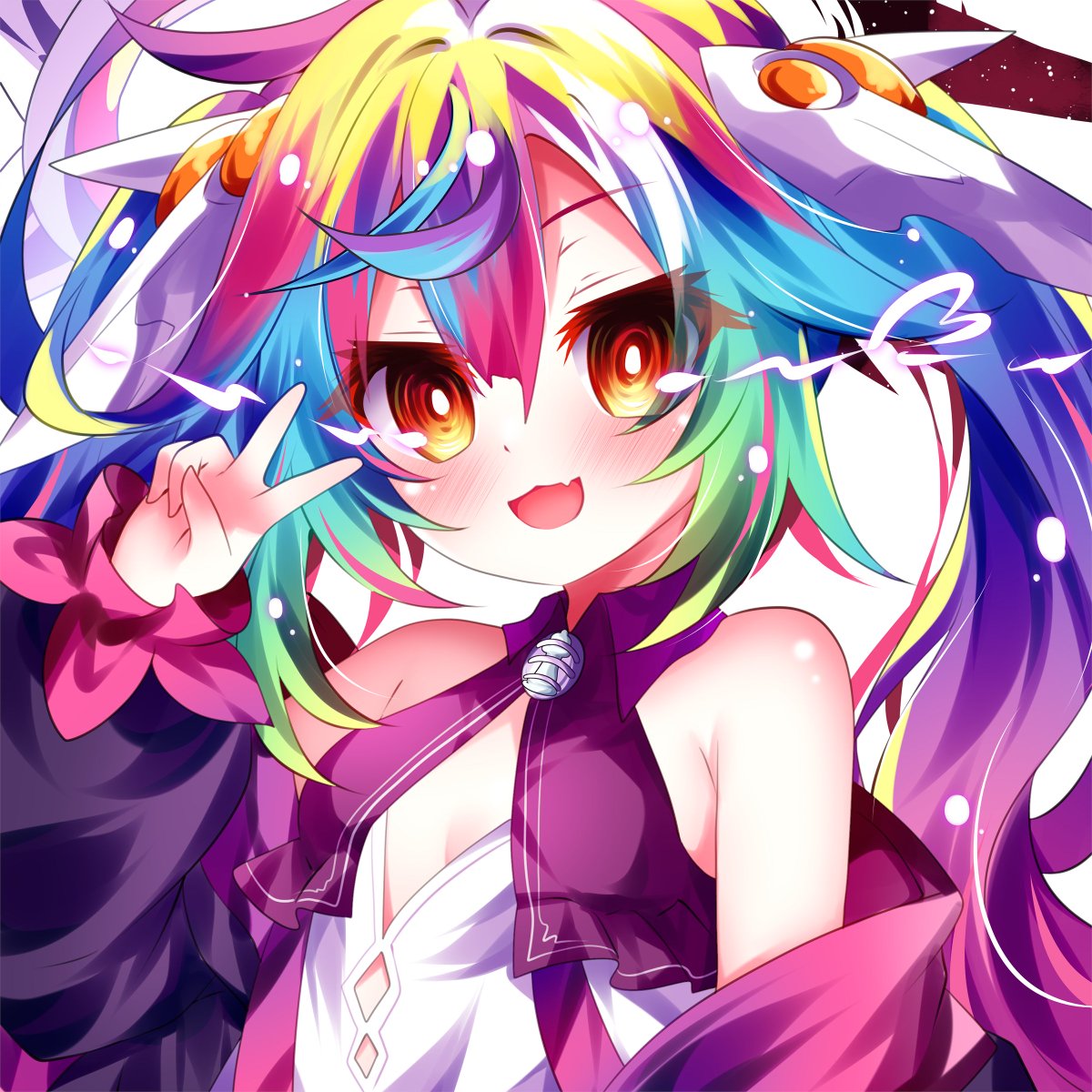 #すけっちしてみろ
迅速画了喵，好难的发色喵
期待出道直播喵