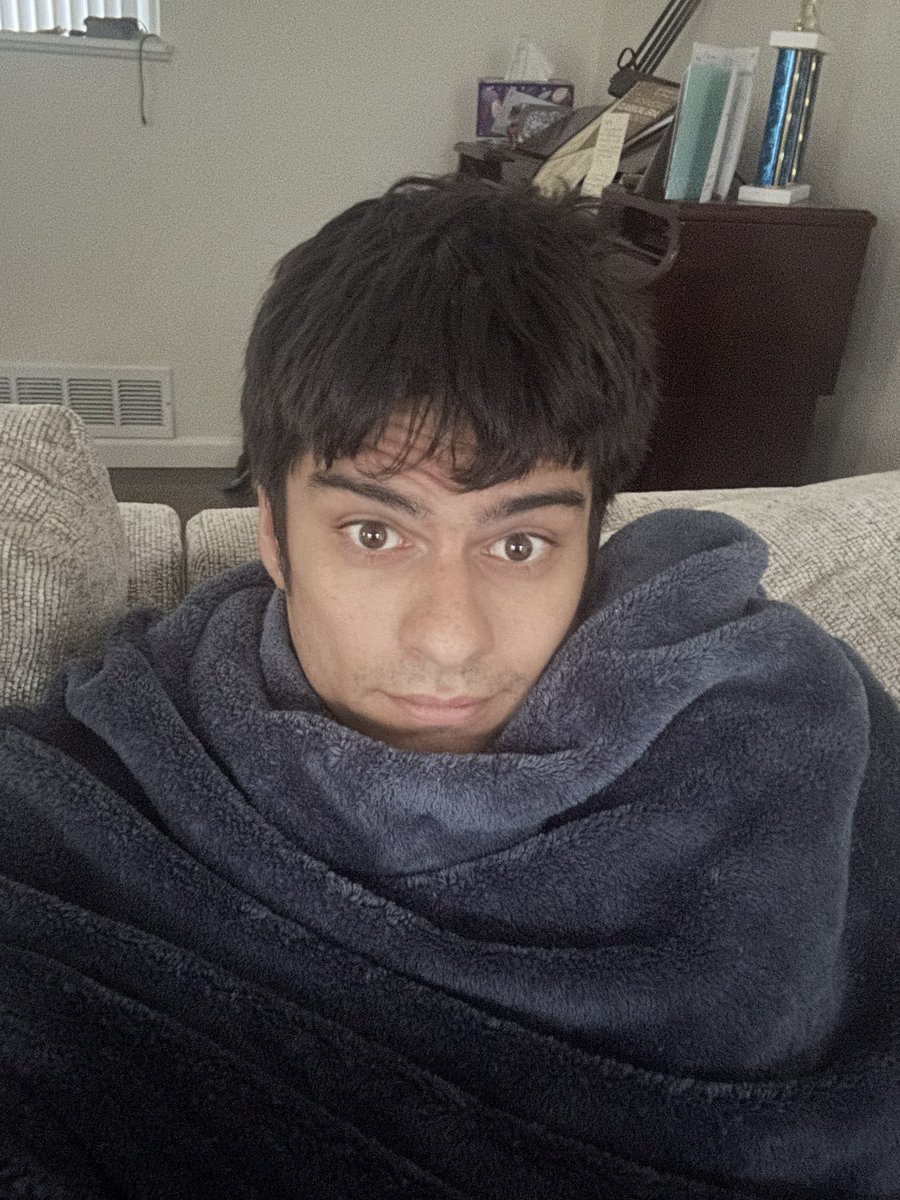 Felt cozy this morning ☺️