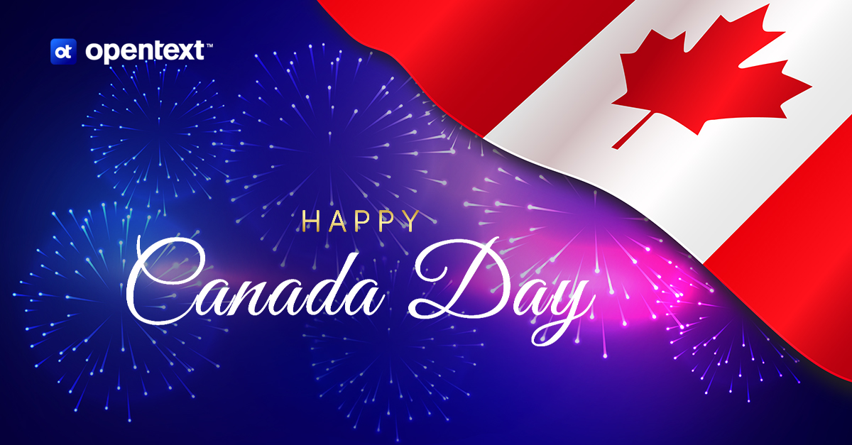 Canada is a country of innovators, dreamers, and doers. <a href="/OpenText/">OpenText</a> is proudly Canadian by heritage and by choice. Wishing my Canadian colleagues and customers a Happy Canada Day! 🍁

#CanadaDay