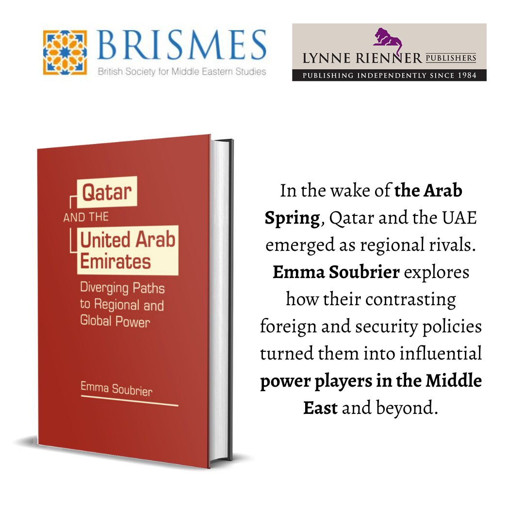 📚 Visit <a href="/RiennerPub/">Lynne Rienner Pub</a> stand at the The British Society for Middle Eastern Studies #BRISMES2025 Annual Conference this week and explore their latest titles, including Qatar and the United Arab Emirates: shorturl.at/HjlNp

<a href="/OfficialBrismes/">BRISMES</a>